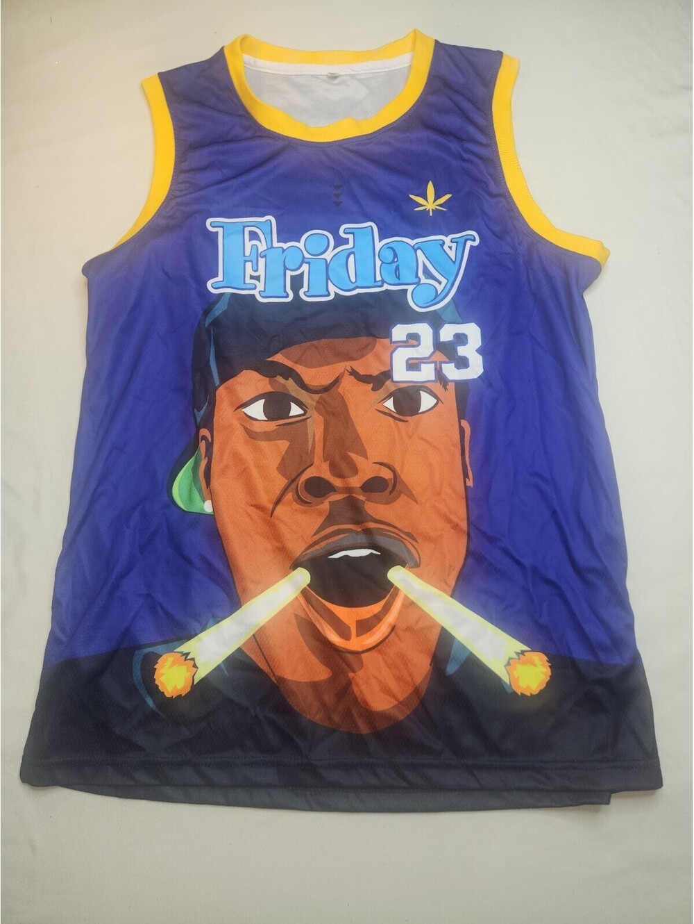 Purple Friday Smokey 23 basketball jersey